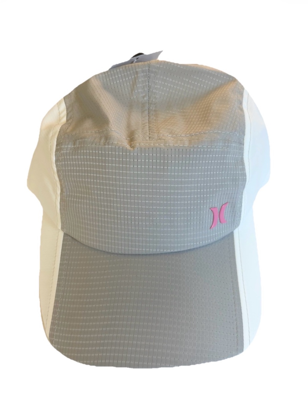 Hurley Light Gray & White Performance Hat NWT